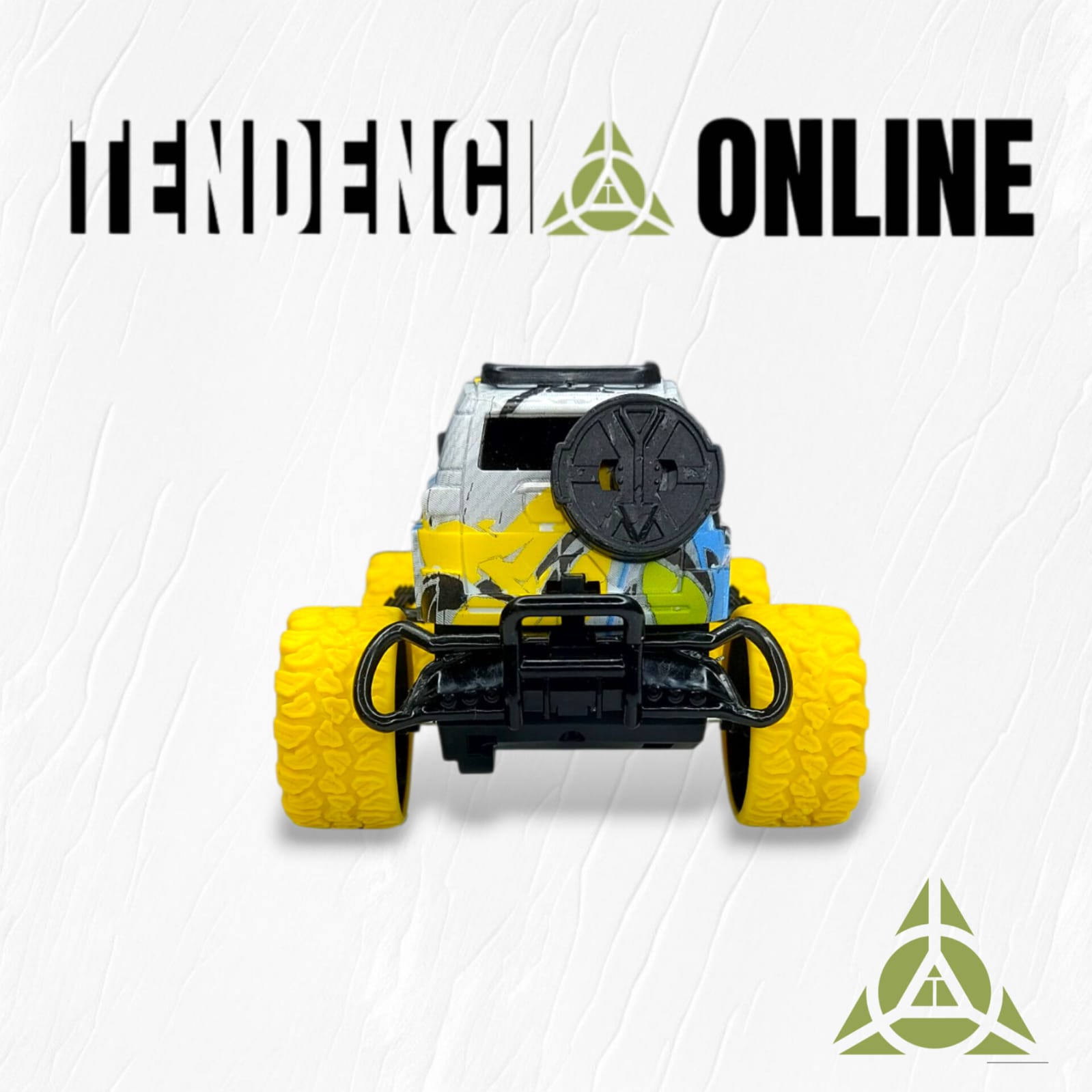 Mini Carro RC Todo Terreno ZZ - con Luces, para Pequeños Pilotos (3+ Años)