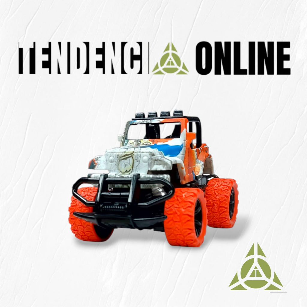 Mini Carro RC Todo Terreno ZR - con Luces, para Pequeños Pilotos (3+ Años)