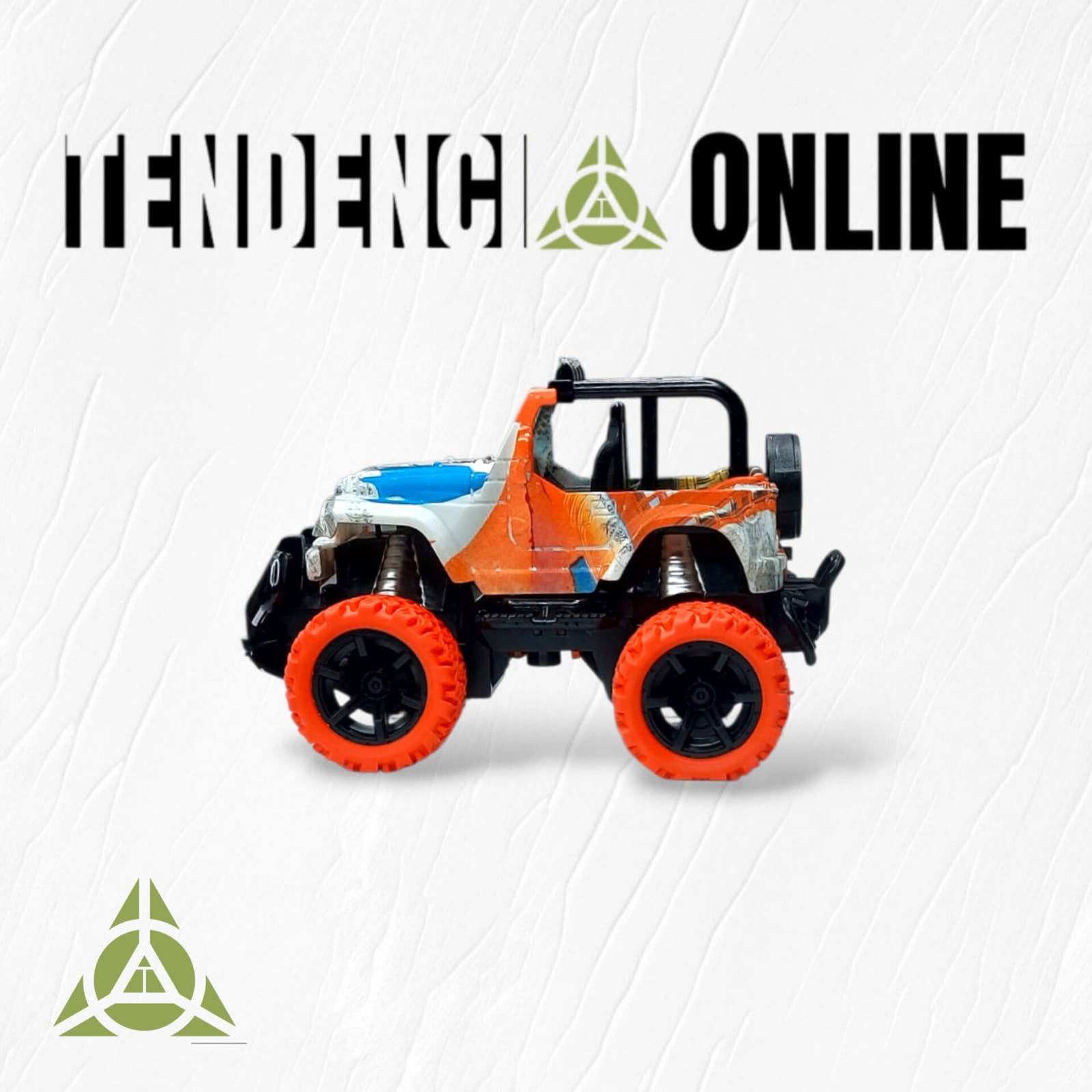 Mini Carro RC Todo Terreno ZR - con Luces, para Pequeños Pilotos (3+ Años)