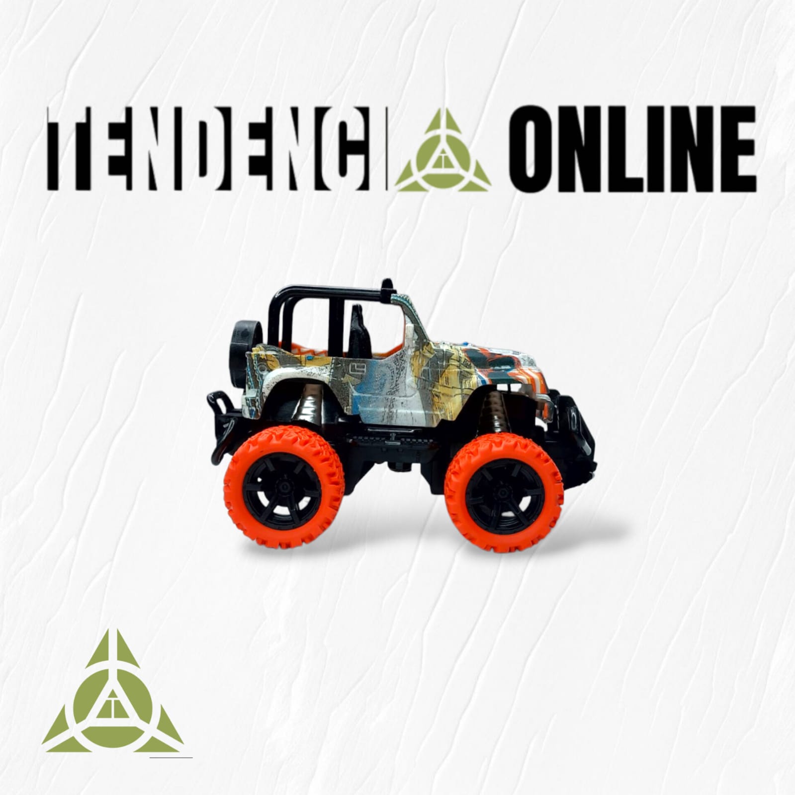 Mini Carro RC Todo Terreno ZR - con Luces, para Pequeños Pilotos (3+ Años)