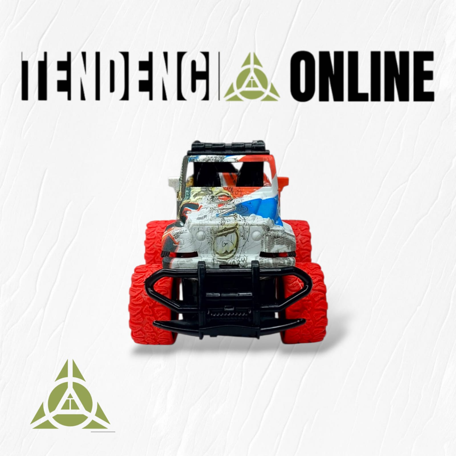 Mini Carro RC Todo Terreno ZR - con Luces, para Pequeños Pilotos (3+ Años)