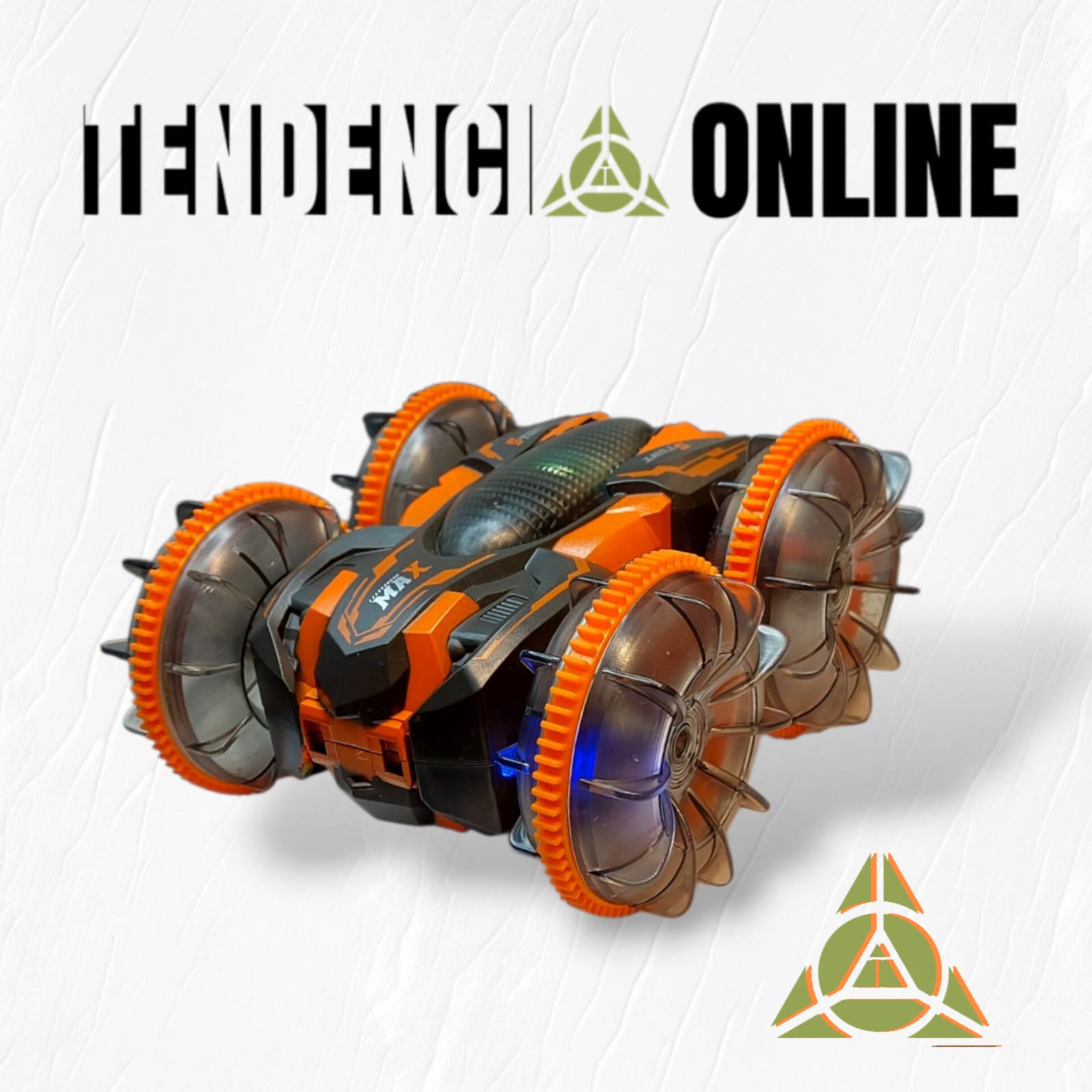 Carro RC Acrobático Extreme - Giros 360°, Luces LED y a Prueba de Todo