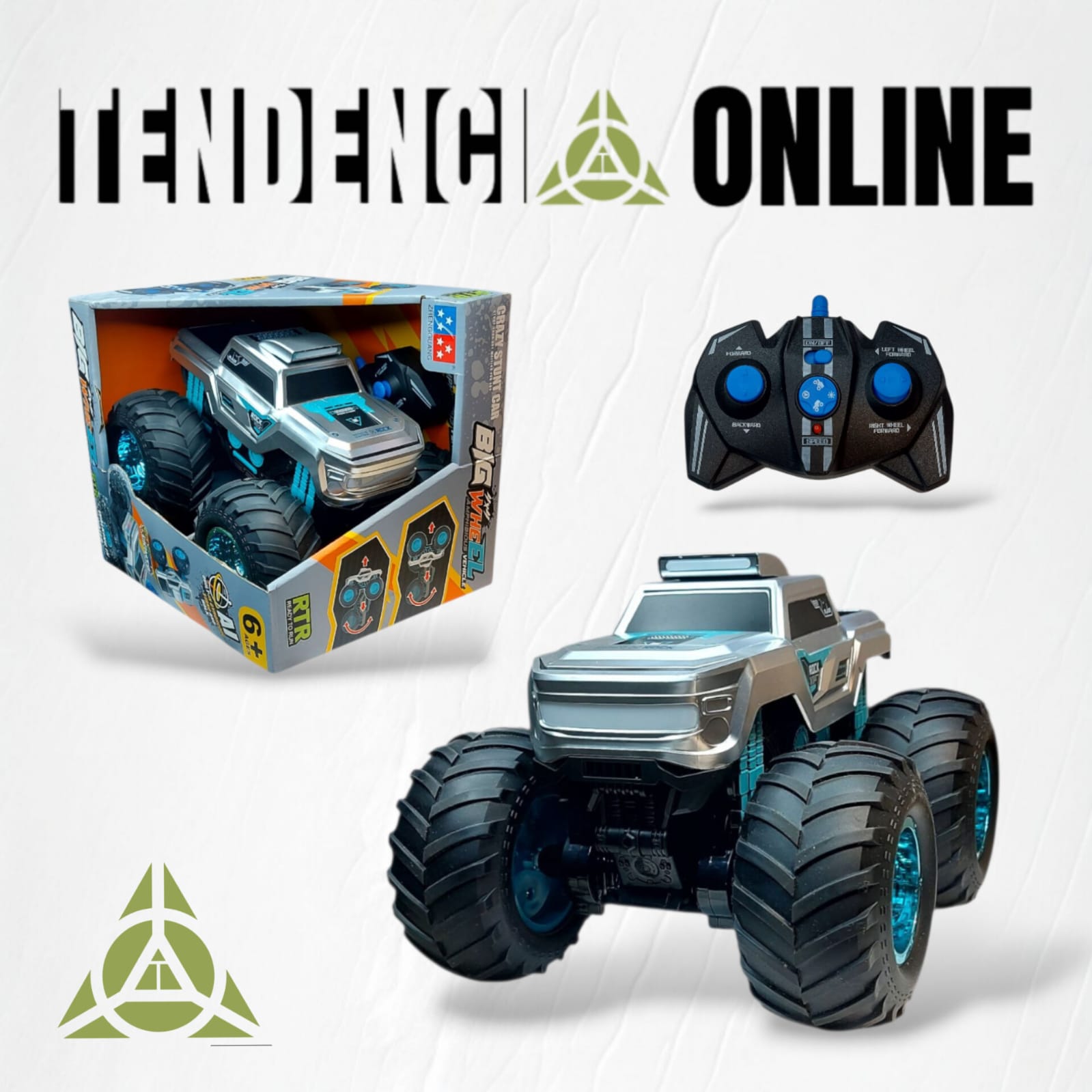 Camioneta Monster Acrobática - TASII Donut Moon
