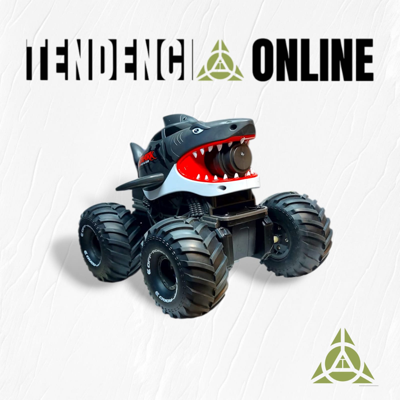 Carro RC Anfibio Shark - Todo Terreno con Lanzador de Agua 🦈💦