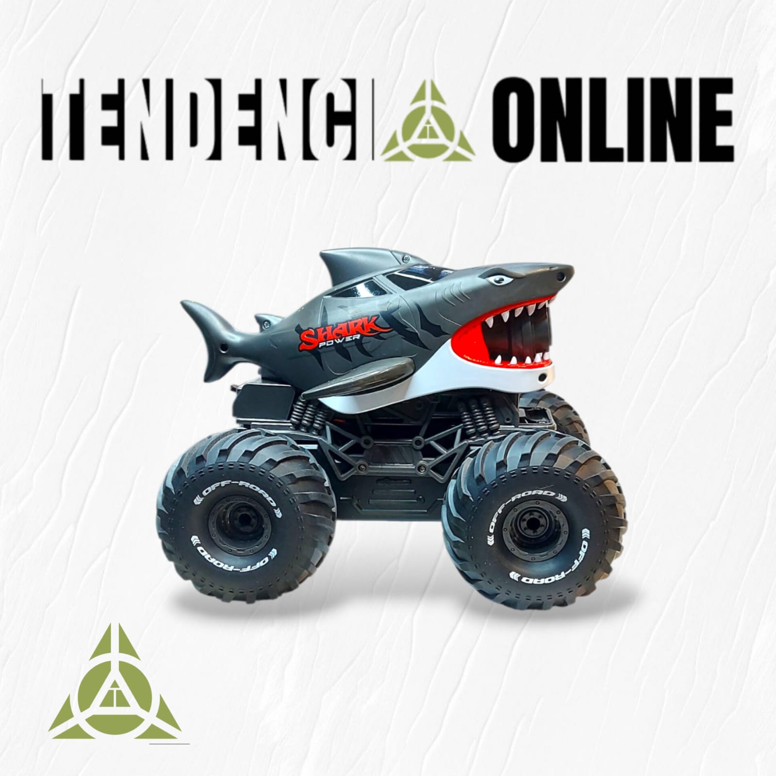 Carro RC Anfibio Shark - Todo Terreno con Lanzador de Agua 🦈💦