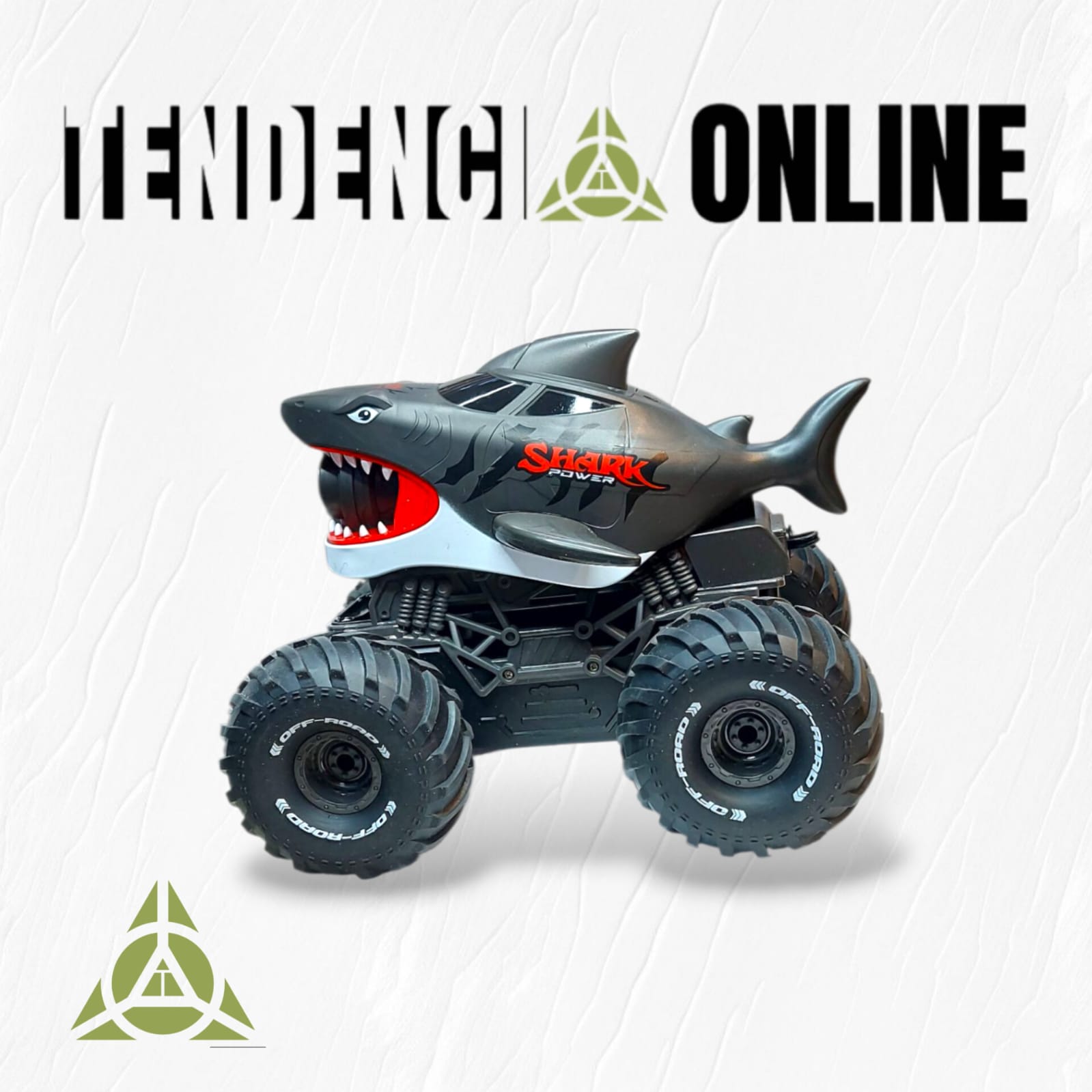 Carro RC Anfibio Shark - Todo Terreno con Lanzador de Agua 🦈💦