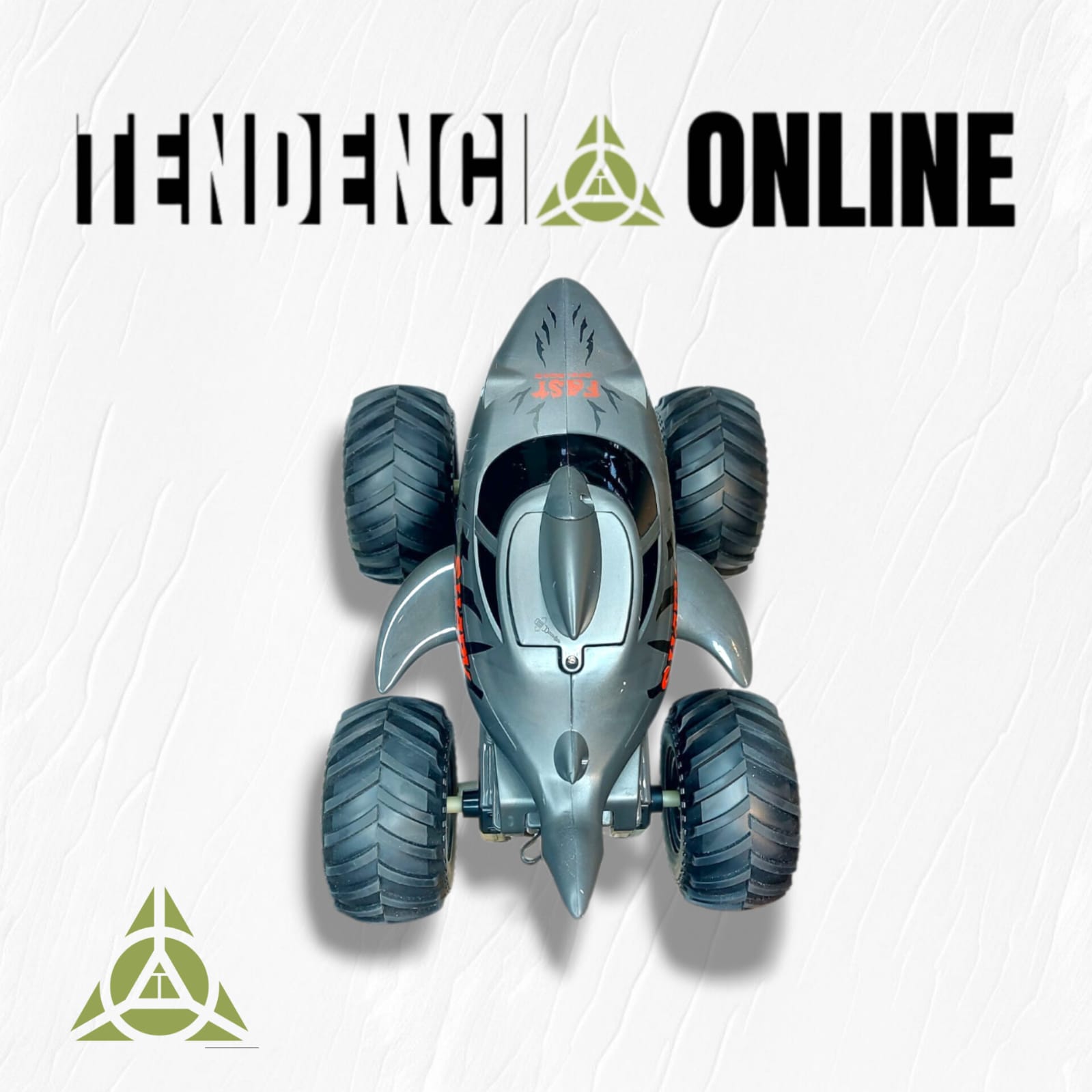 Carro RC Anfibio Shark - Todo Terreno con Lanzador de Agua 🦈💦